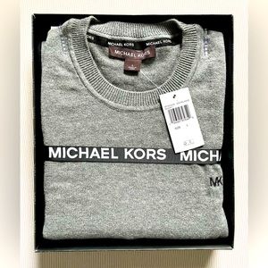 MICHAEL KORS Men’s L Cotton Blend Sweater
